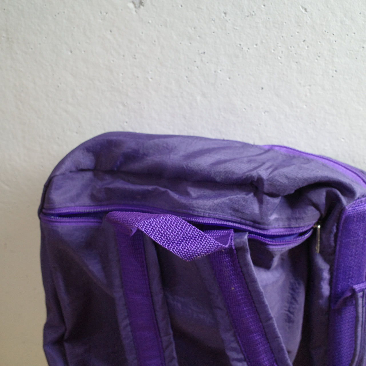 1998 Vintage Tweety Backpack Briefcase Purple