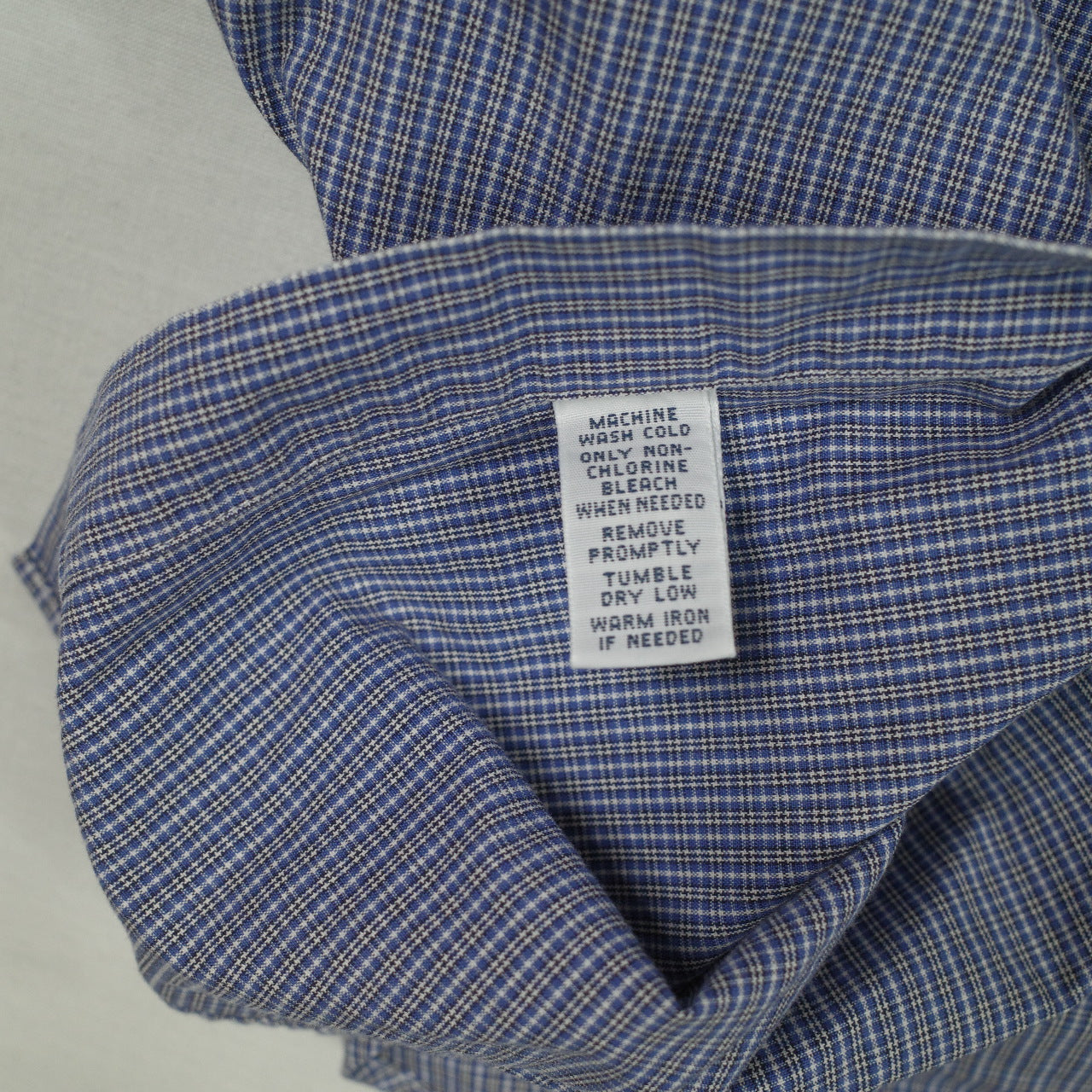Polo Ralph Lauren Checkered Short Sleeve Blue Button Up Shirt Mens Medium