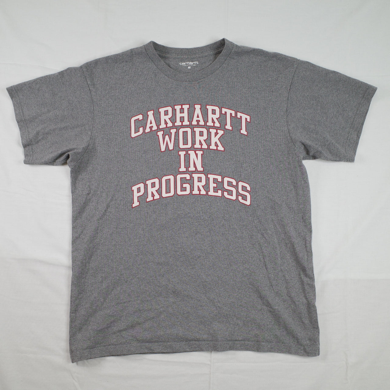 Carhartt WIP Work In Process Grey Division T Shirt Mens M