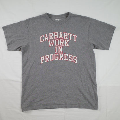 Carhartt WIP Work In Process Grey Division T Shirt Mens M