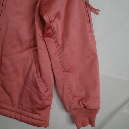T by Alexander Wang Pink Oversized Nylon Blend Zip Up Bomber Jacket XS