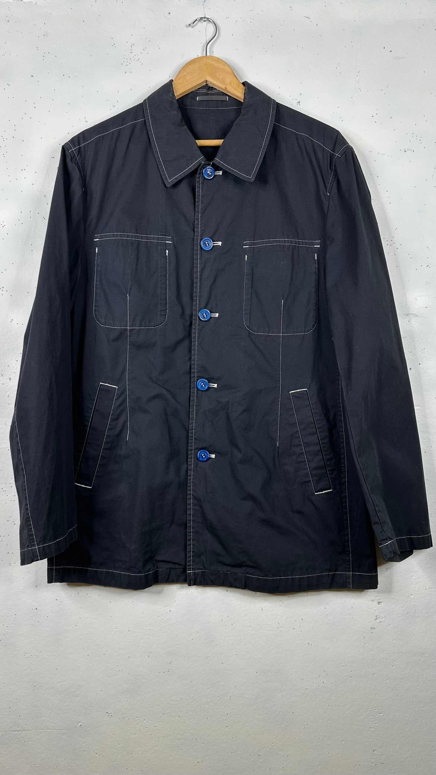 Comme Des Garcon Homme Overshirt Navy (L)