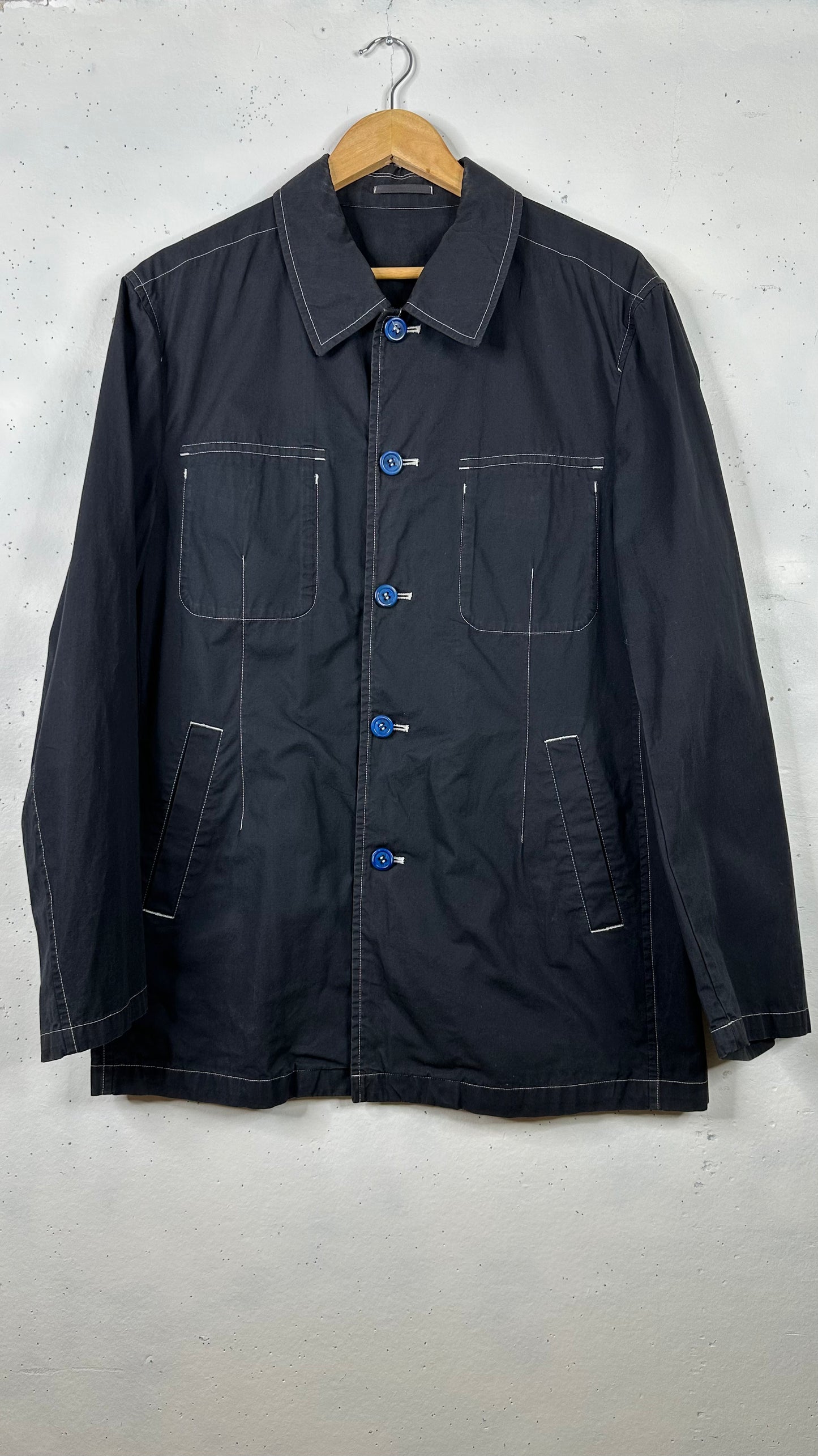 Comme Des Garcon Homme Overshirt Navy (L)