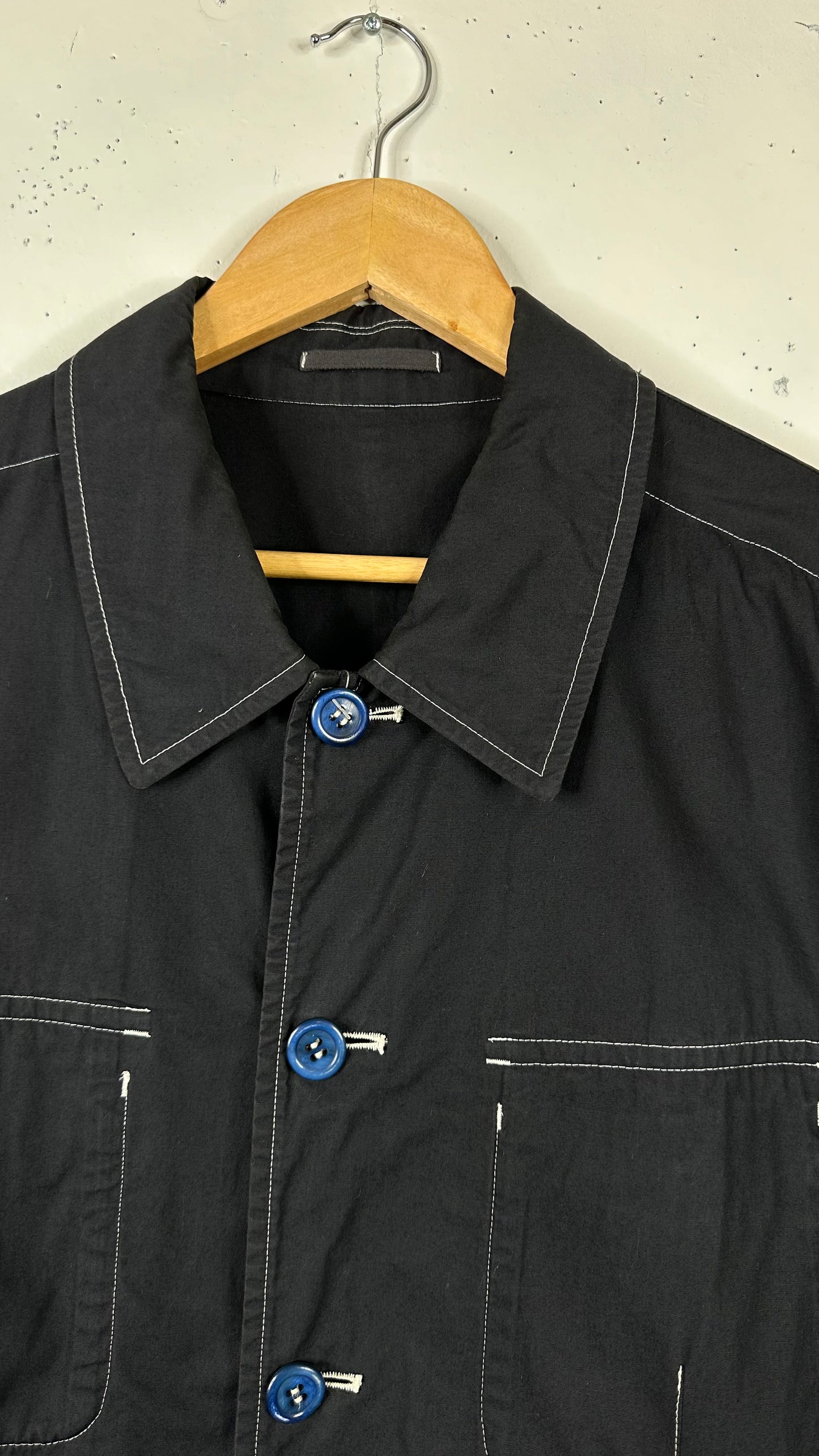 Comme Des Garcon Homme Overshirt Navy (L)