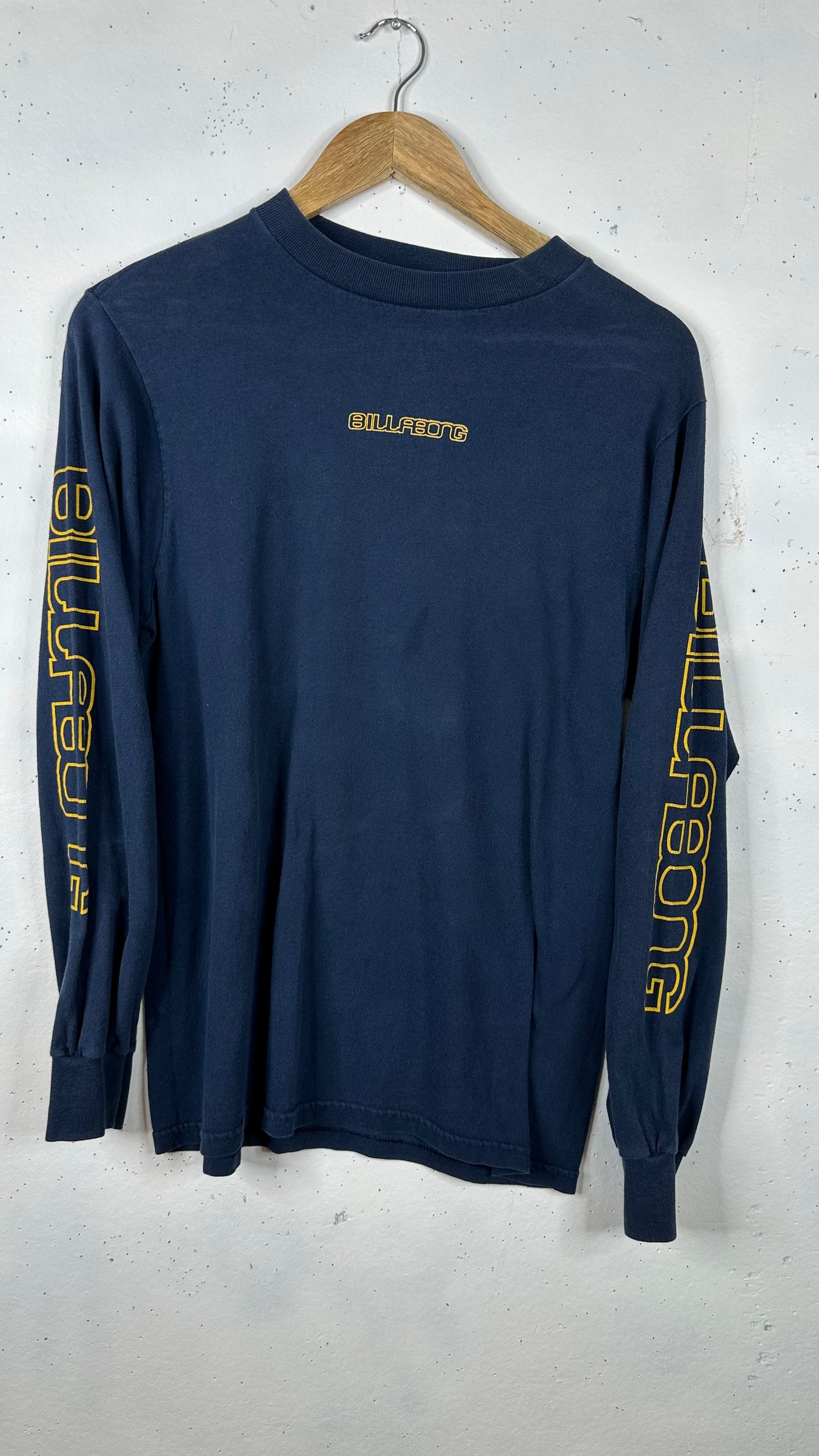 Billabong Navy Spellout Longsleeve (S)