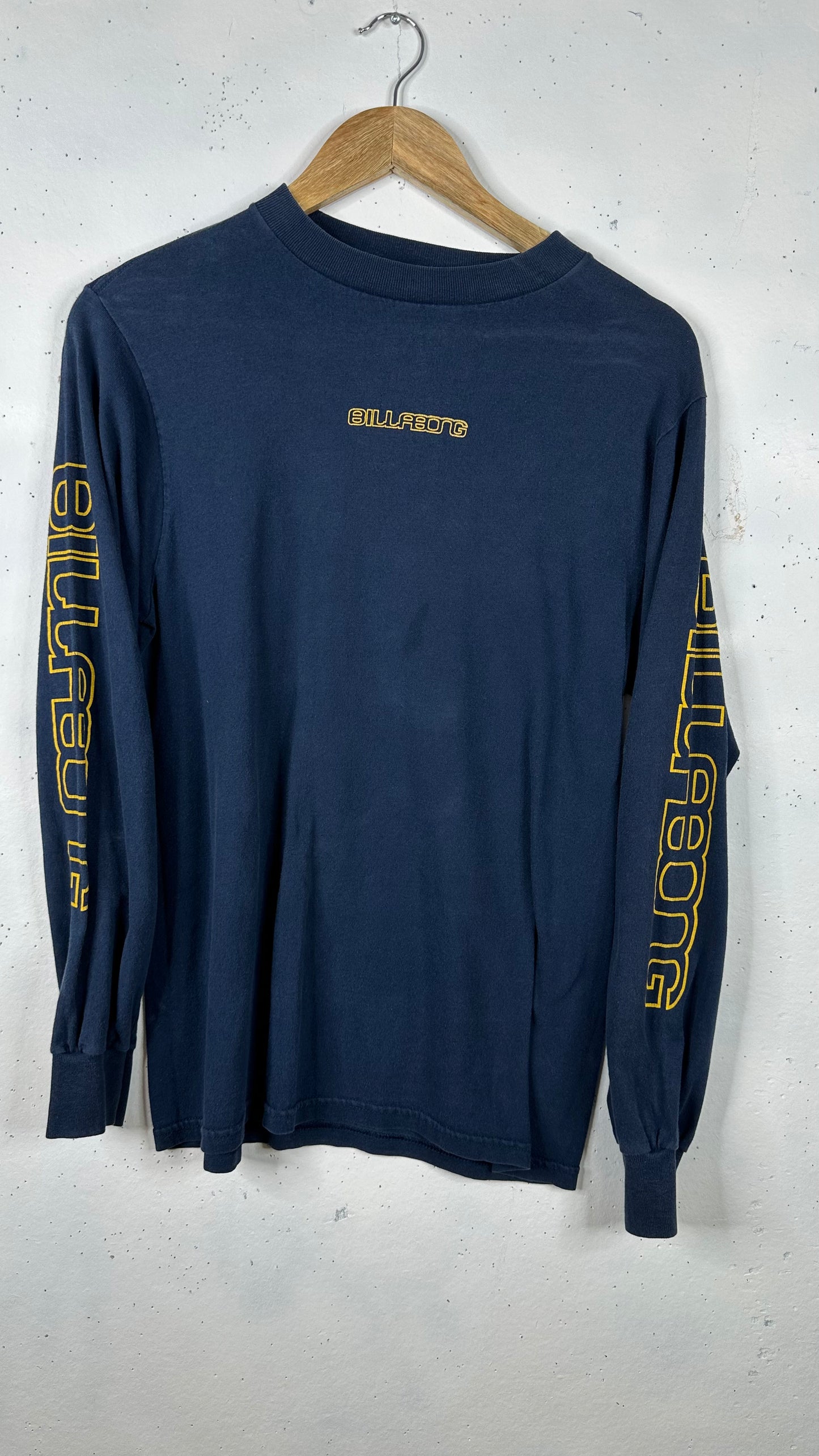 Billabong Navy Spellout Longsleeve (S)