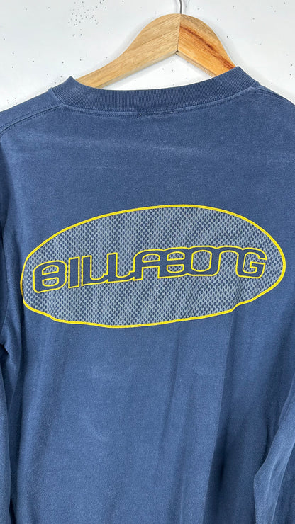 Billabong Navy Spellout Longsleeve (S)