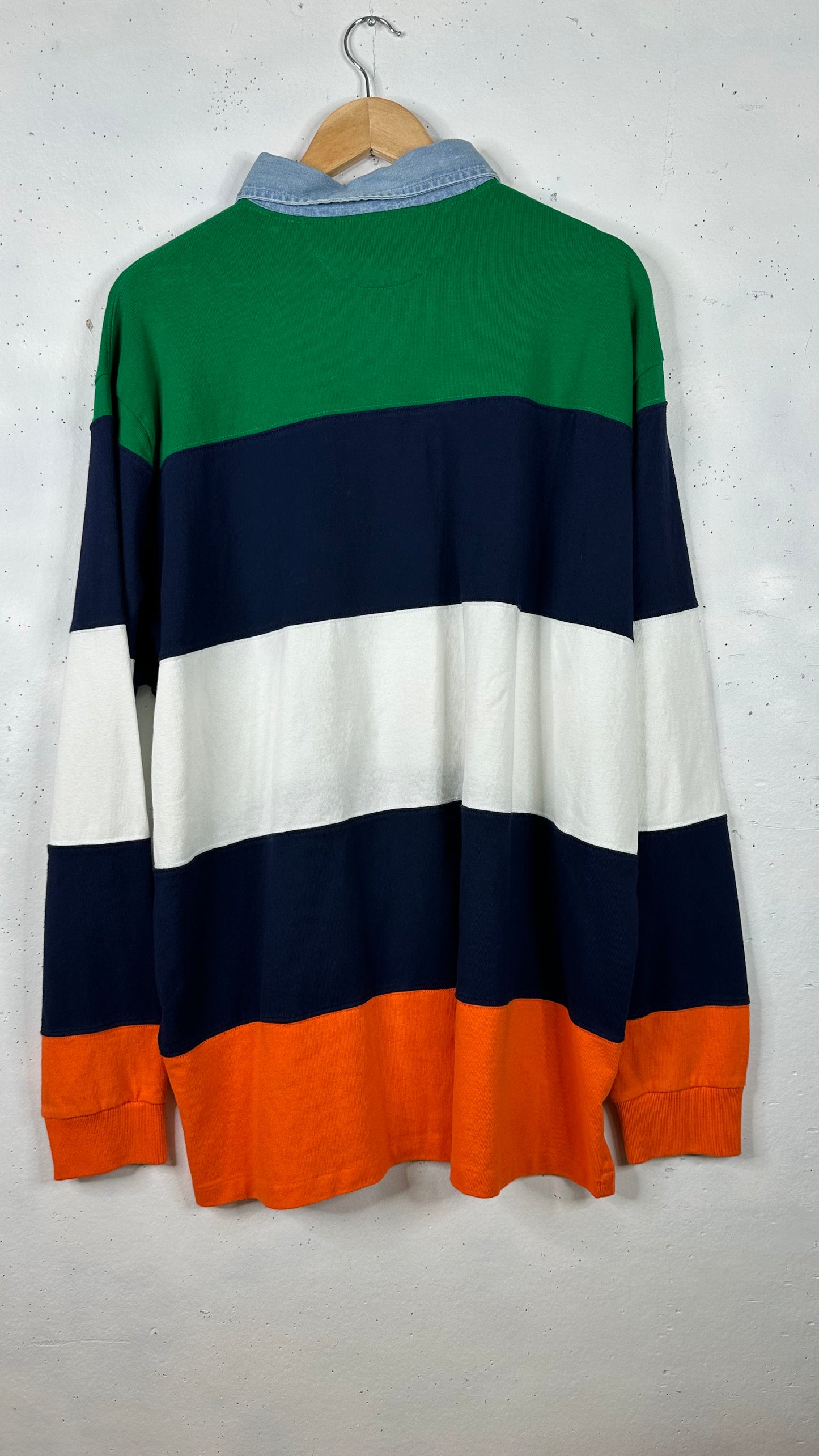 Ralph Lauren Polo Duck Stripe Rugby New (XXL)