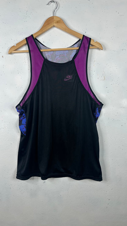 Nike Vintage Swim Tank Black (M)