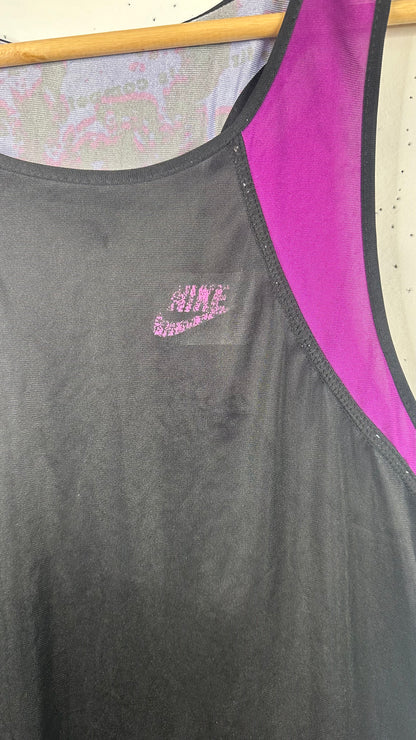 Nike Vintage Swim Tank Black (M)