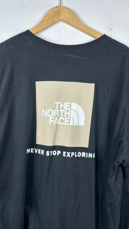 The North Face Box Longsleeve Black New (XXL)