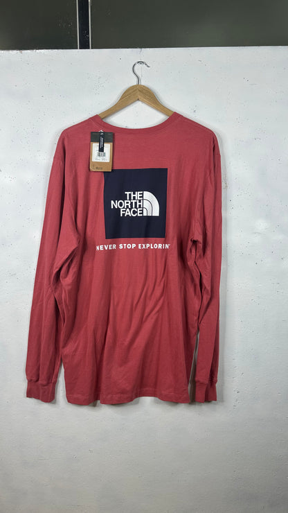 The North Face Box Longsleeve Salmon New (L)