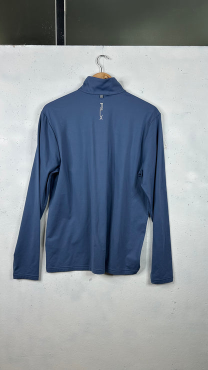 Ralph Lauren RLX Blue 1/4 Zip (M)