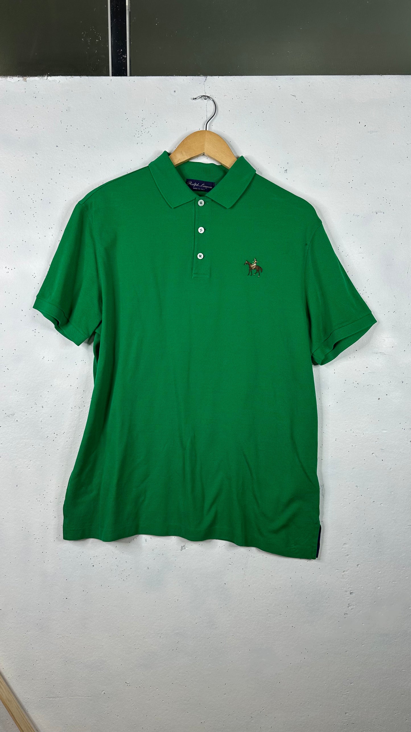 Ralph Lauren Purple Label Green Polo (M)