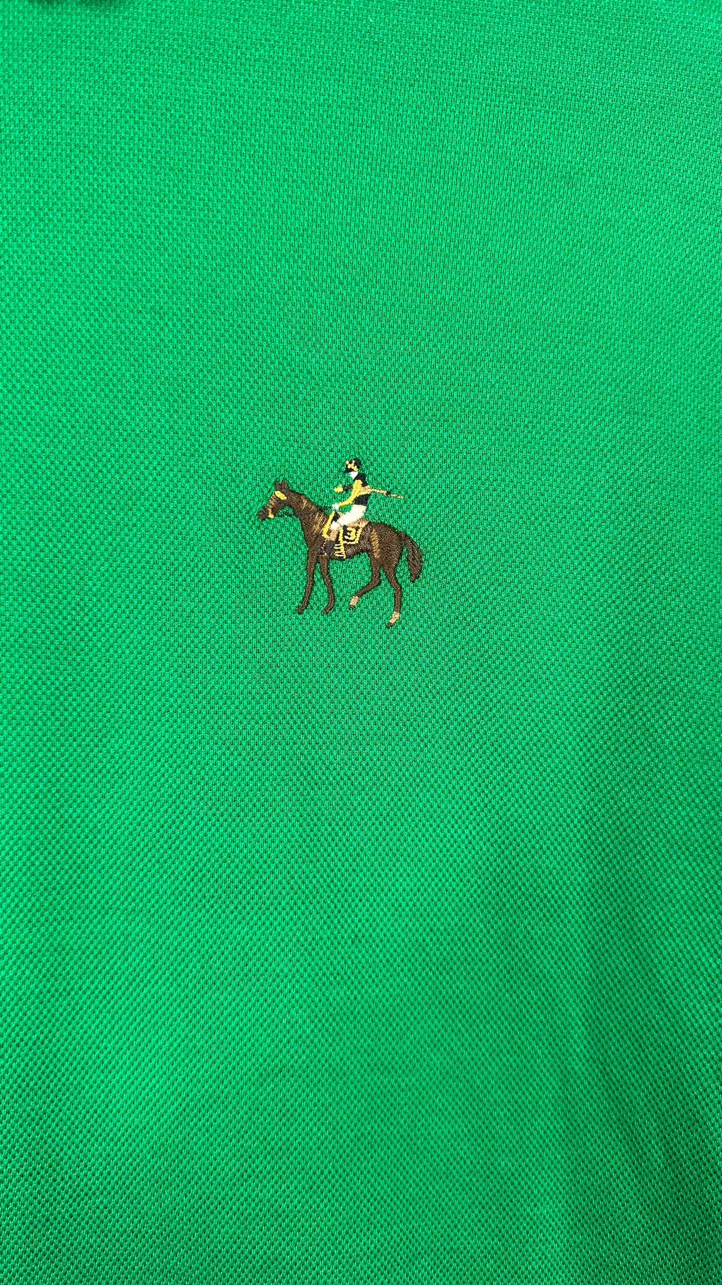 Ralph Lauren Purple Label Green Polo (M)