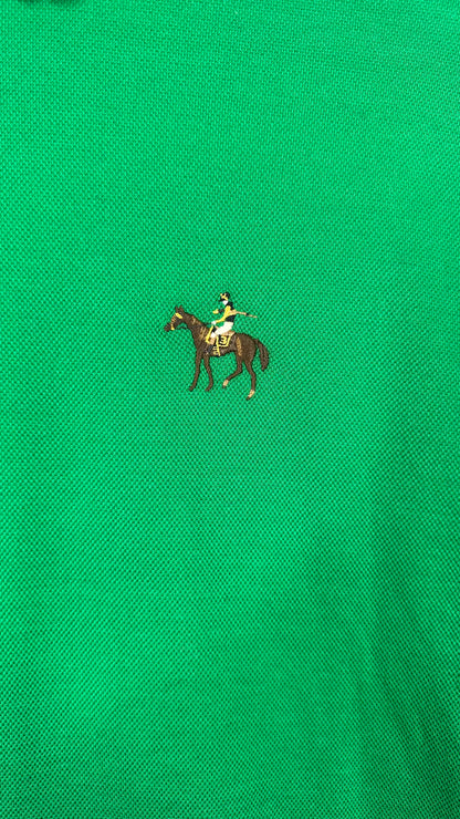 Ralph Lauren Purple Label Green Polo (M)