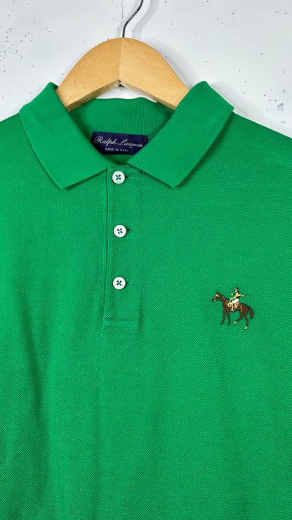 Ralph Lauren Purple Label Green Polo (M)