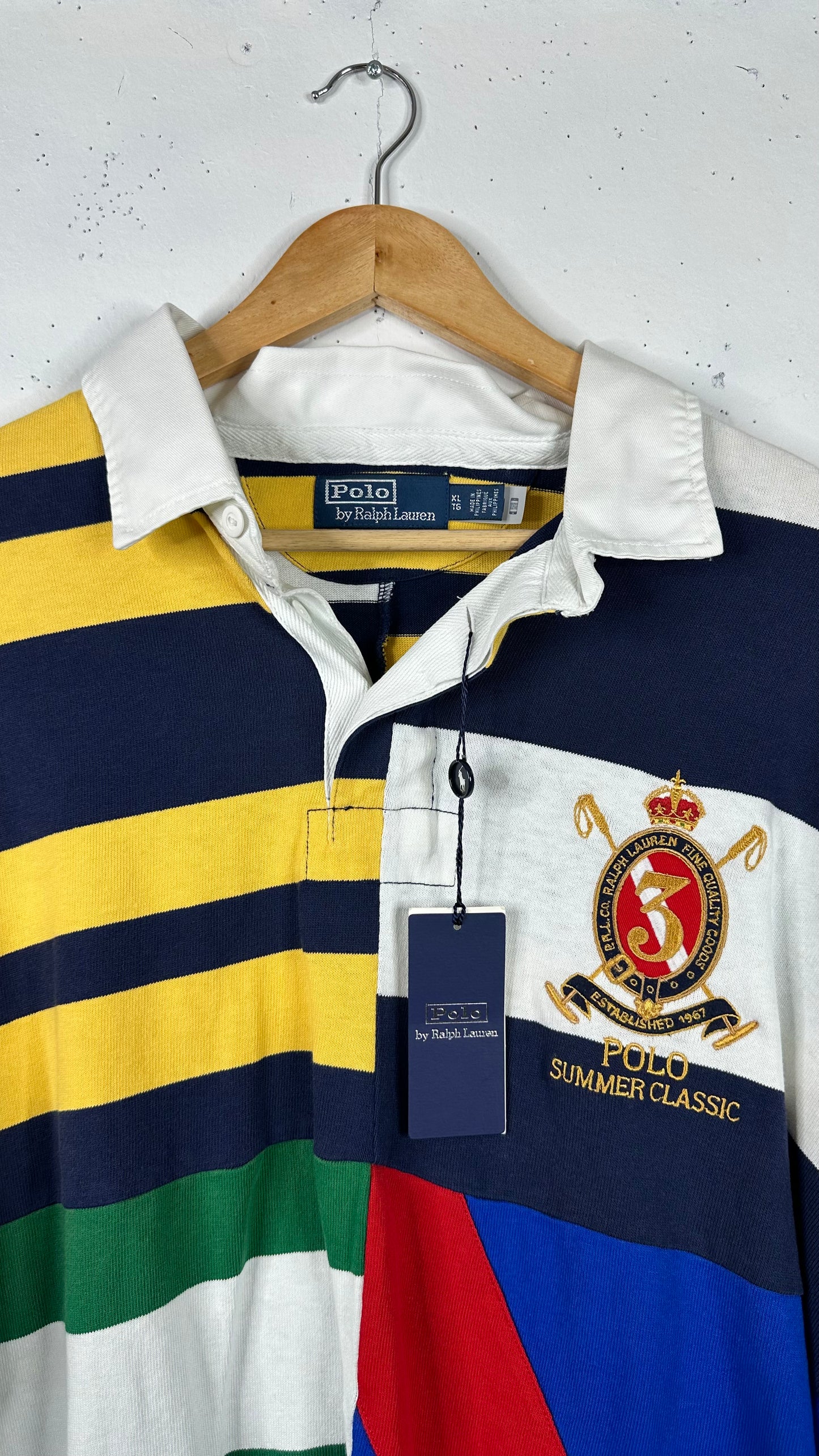 Ralph Lauren Polo Crest Summer Classic Rugby (XL)