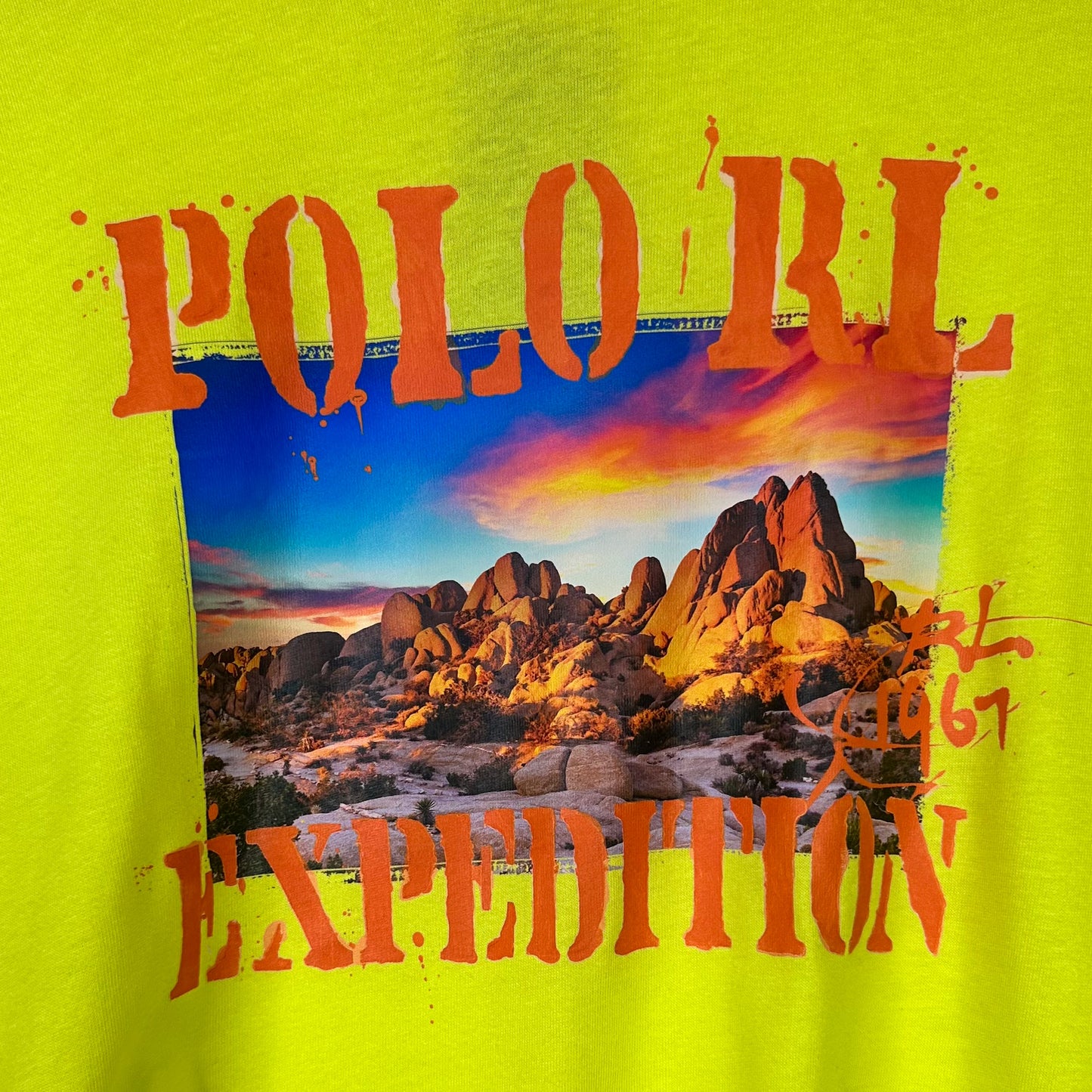 Ralph Lauren Polo RL Canyon Expedition Yellow Longsleeve New (L)