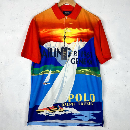 Ralph Lauren Sailing 1967 Geneva Polo New (M)