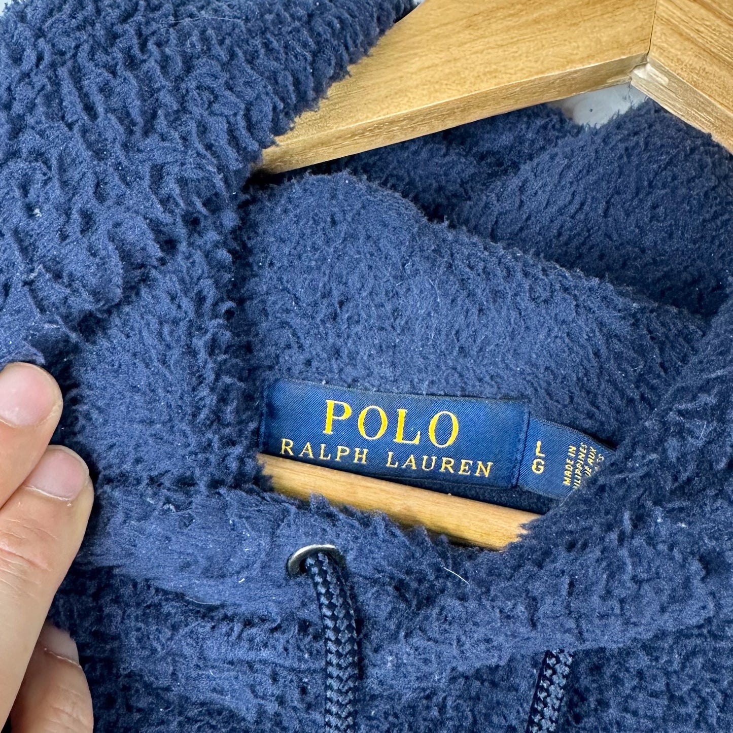 Ralph Lauren Polo Sport 12M Yacht Fleece Hoodie (L)