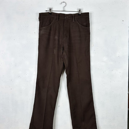 Wrangler Brown Work Pants (33 x 32)