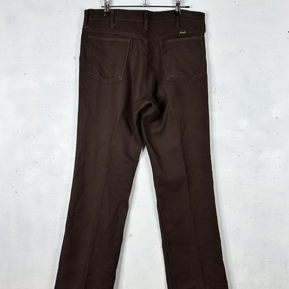 Wrangler Brown Work Pants (33 x 32)