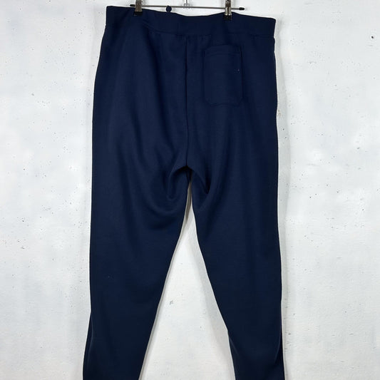 Polo Sport Navy Spellout Track Pants New (XXL)