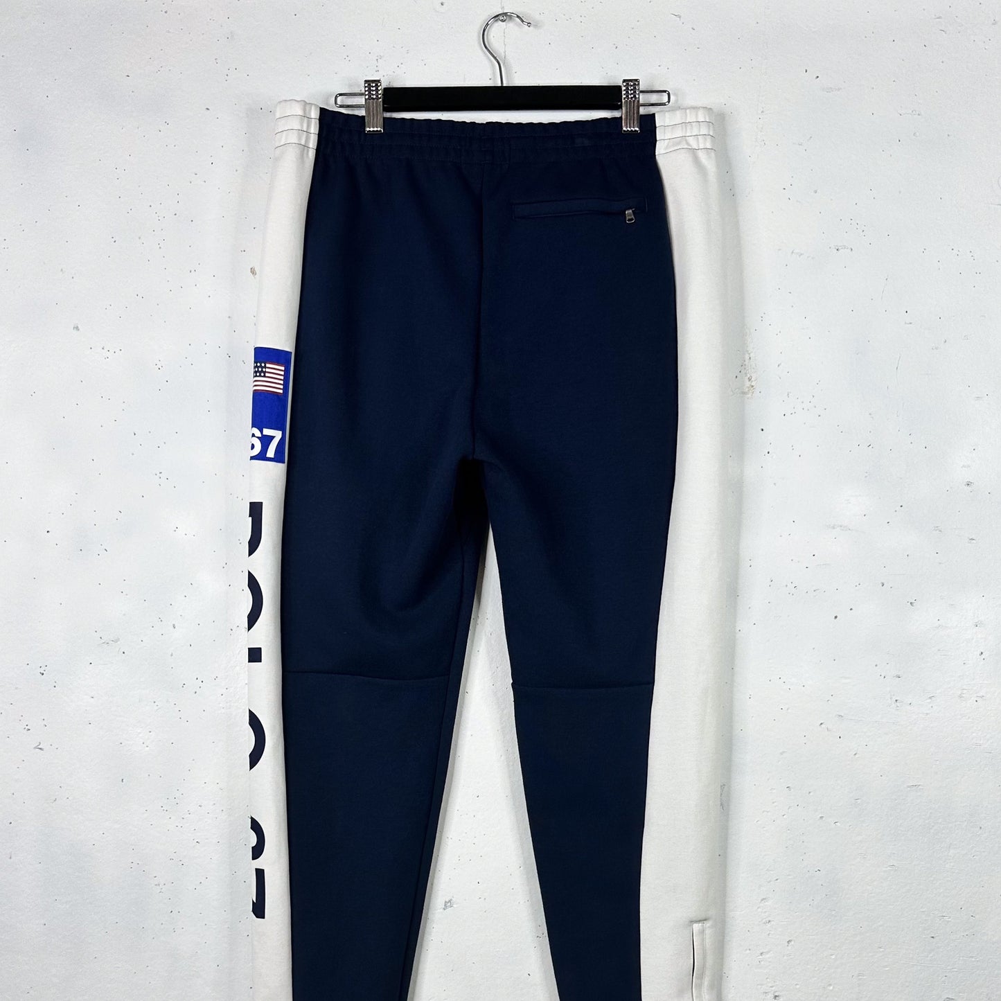 Ralph Lauren P2 RL-67 Navy/White Track Pants New (M)