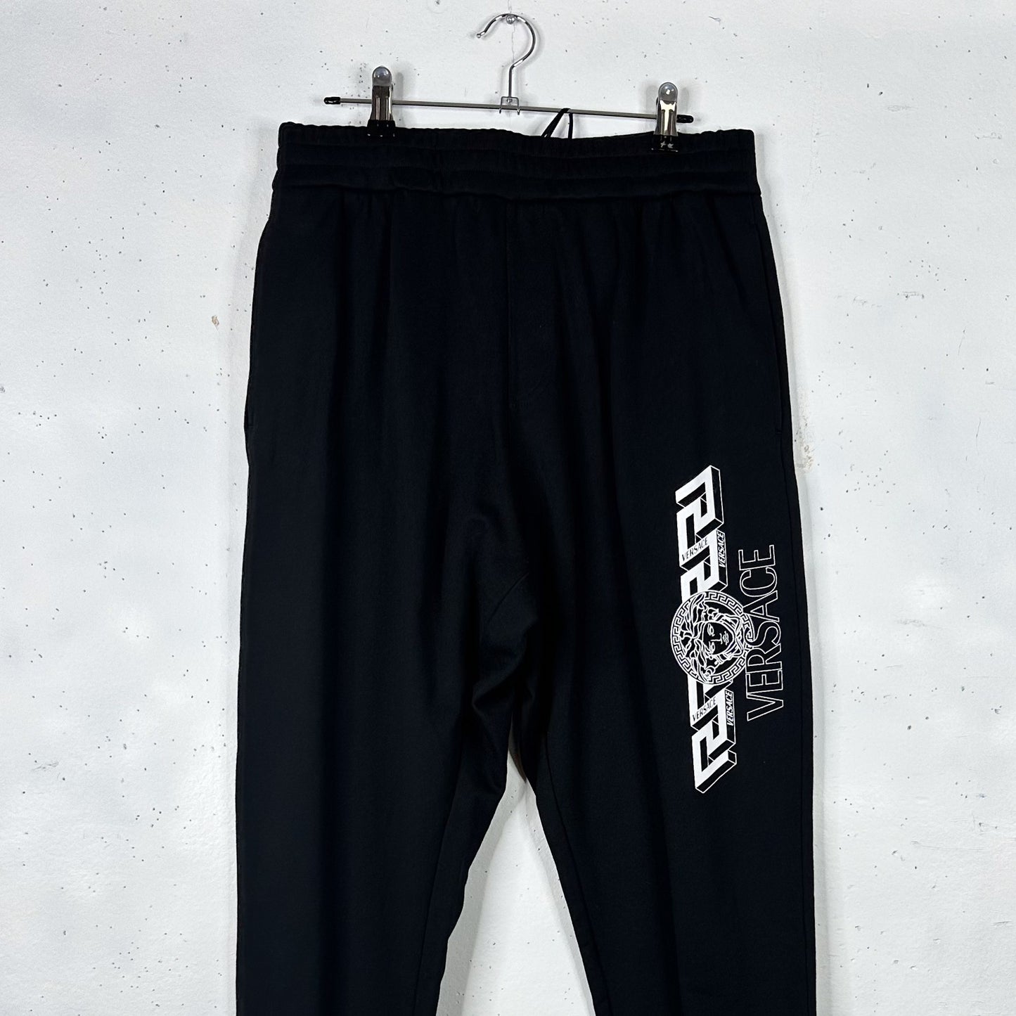 Versace Black Medusa Trackpants RRP$920 New (XL)