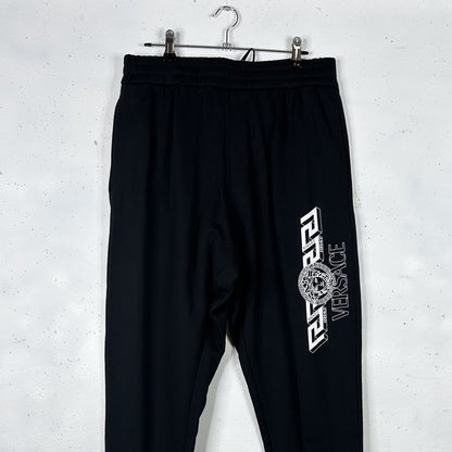 Versace Black Medusa Trackpants RRP$920 New (XL)