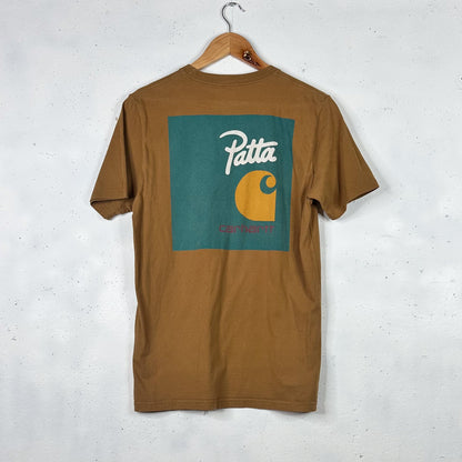 Patta x Carhartt Light Brown Tee (M)