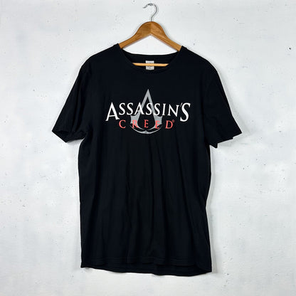 06 Assassins Creed Black Tee (XXL)