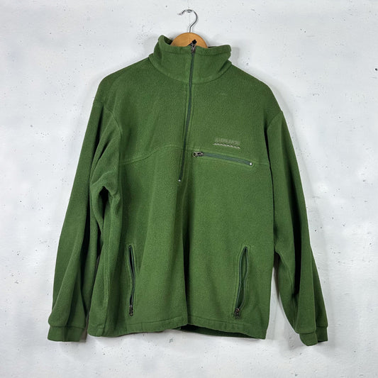 Vintage Kathmandu Green 1/2 Zip Fleece (L)