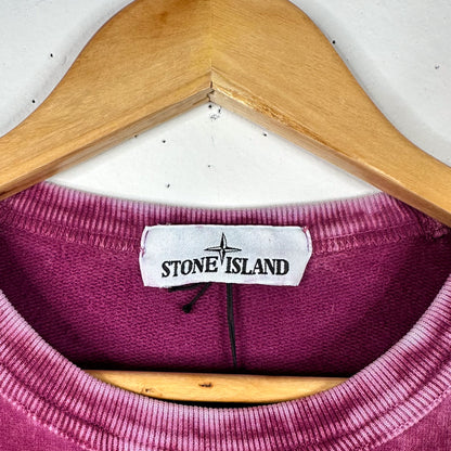 Stone Island OVD Acid Wash Pink Sweatshirt / Crewneck New (M)