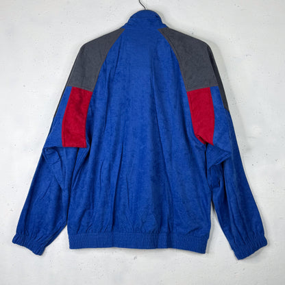 90's SAMPLE Sergio Tacchini Blue/Red Track Jacket New (M)