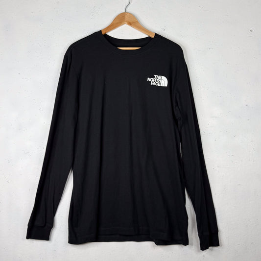 The North Face Box Longsleeve Black New (L)