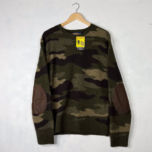 Ralph Lauren Camo Knit (L)