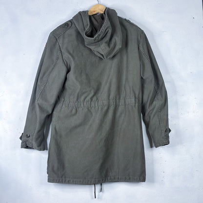 88 H Winnen GMBH Co Cold War Army Green Parka 2 in 1 (S-M)