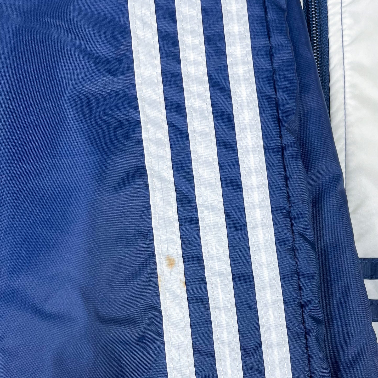 90's Adidas Blue / White Lined Tracksuit (M)