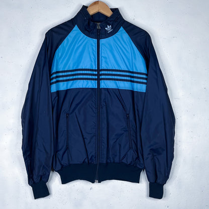 90's Adidas Two Tone Blue Lined Tracksuit (M)