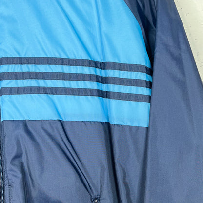 90's Adidas Two Tone Blue Lined Tracksuit (M)