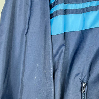 90's Adidas Two Tone Blue Lined Tracksuit (M)