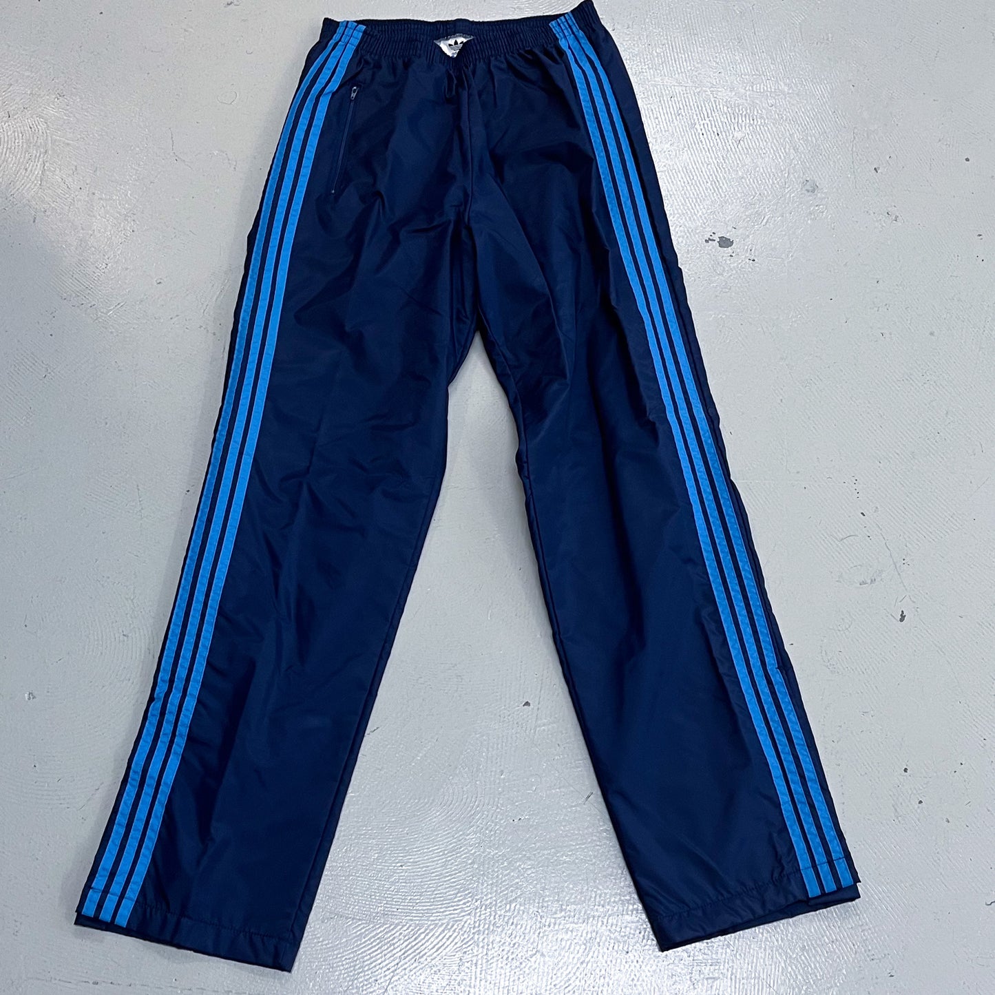 90's Adidas Two Tone Blue Lined Tracksuit (M)