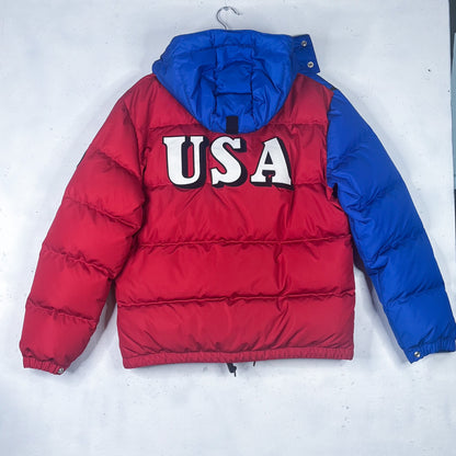 Ralph Lauren 92 Downhill Ski Thick Red Puffer New (M)