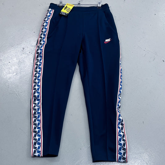 Nike "N" All Over Side Print Trackpants Navy (S)