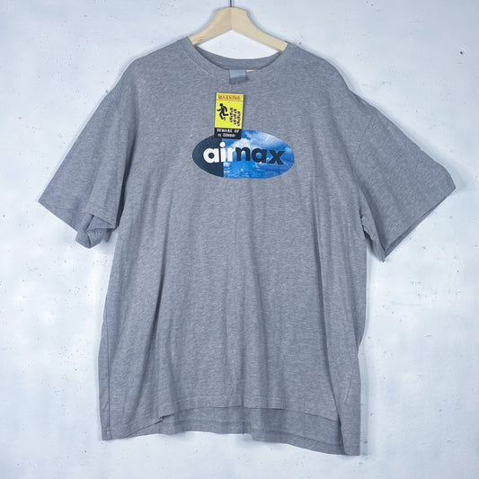 Nike Air Max 95 Cloud Logo Grey Tee (XXL)