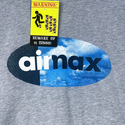 Nike Air Max 95 Cloud Logo Grey Tee (XXL)