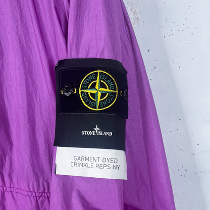 Stone Island NY Crinkle Reps Jacket Purple New (XXL)