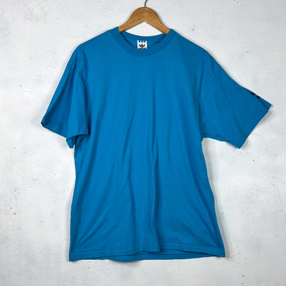 90's Single Stitch Adidas Teal Made In Aus Tee (XL)